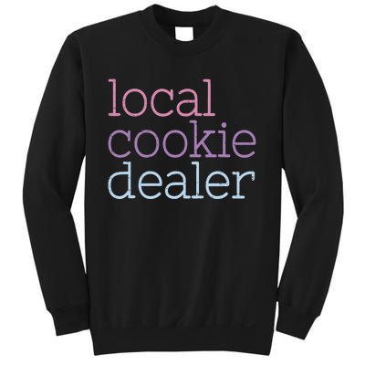 Retro Vintage Local Cookie Dealer Funny Baking Cookie Lover Sweatshirt