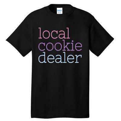 Retro Vintage Local Cookie Dealer Funny Baking Cookie Lover Tall T-Shirt