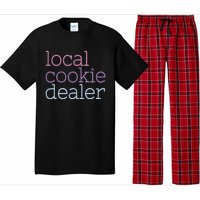 Retro Vintage Local Cookie Dealer Funny Baking Cookie Lover Pajama Set