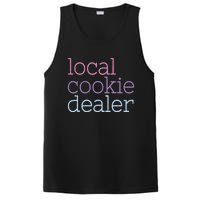 Retro Vintage Local Cookie Dealer Funny Baking Cookie Lover PosiCharge Competitor Tank