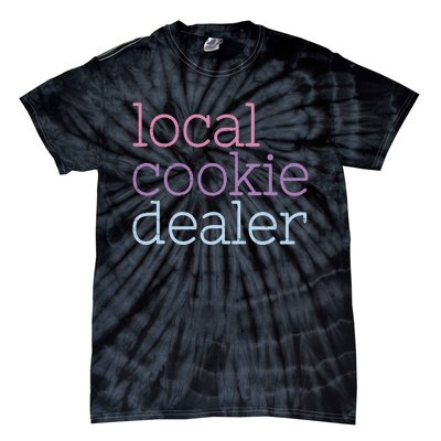 Retro Vintage Local Cookie Dealer Funny Baking Cookie Lover Tie-Dye T-Shirt