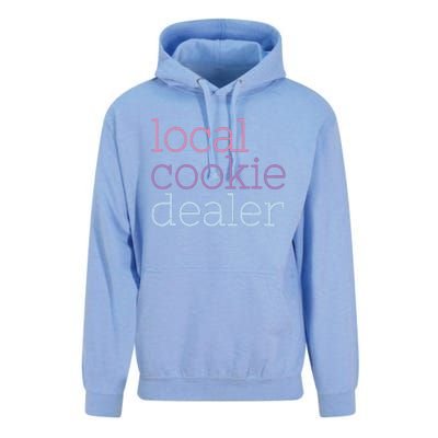 Retro Vintage Local Cookie Dealer Funny Baking Cookie Lover Unisex Surf Hoodie