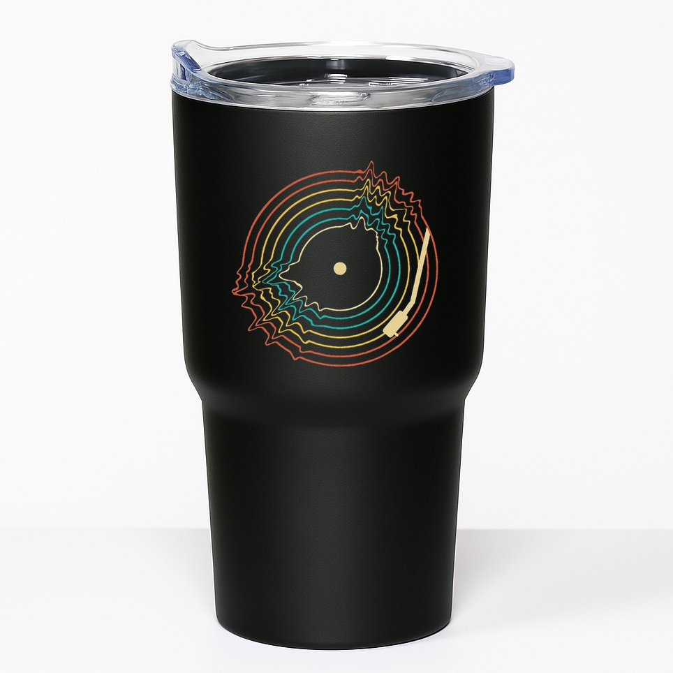 Retro Vinyl Lp Records Vintage Vinyls Tumbler