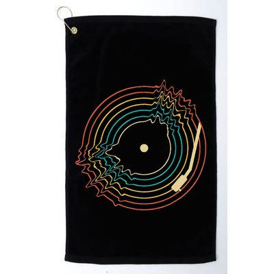 Retro Vinyl Lp Records Vintage Vinyls Golf Towel
