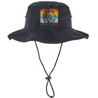 Retro Vintage Lion Of Judah Legacy Cool Fit Booney Bucket Hat