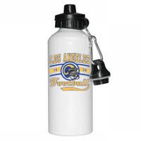 Retro Vintage Los Angeles Football Est 1936 Aluminum Water Bottle