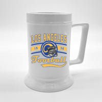 Retro Vintage Los Angeles Football Est 1936 Beer Stein