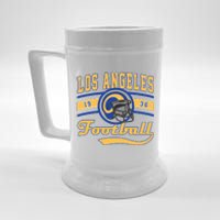 Retro Vintage Los Angeles Football Est 1936 Beer Stein