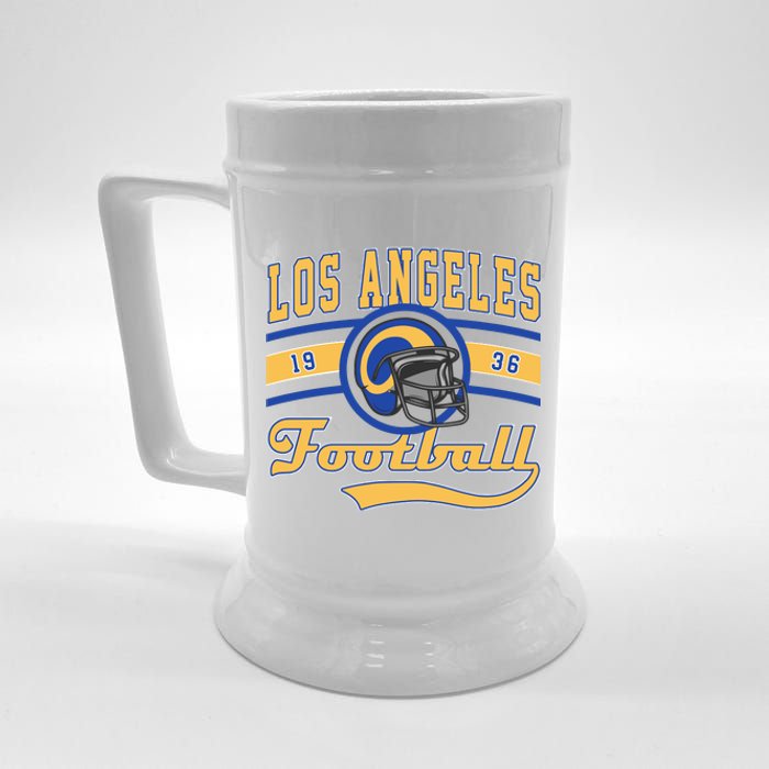 Retro Vintage Los Angeles Football Est 1936 Beer Stein