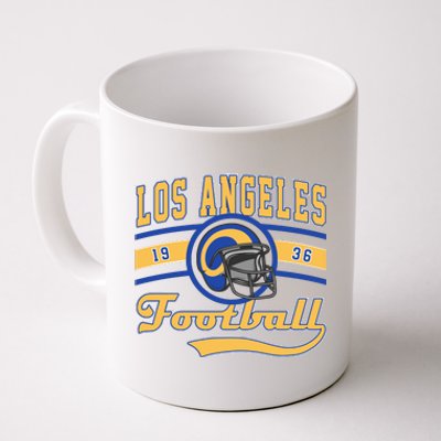 Retro Vintage Los Angeles Football Est 1936 Coffee Mug