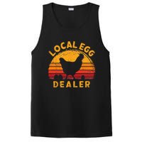 Retro Vintage Local Egg Dealer Farmer Chicken Egg Lover PosiCharge Competitor Tank