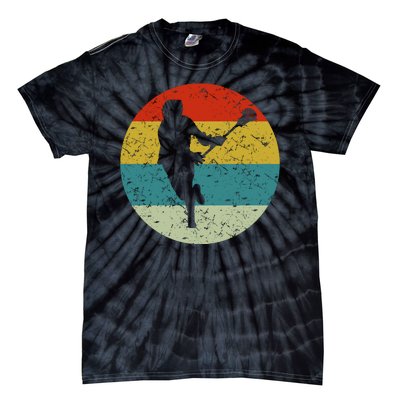 Retro Vintage Lacrosse Tie-Dye T-Shirt