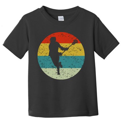 Retro Vintage Lacrosse Toddler T-Shirt