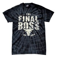 Rock Vintage Music Boss Final White Design Fun Music Lover Tie-Dye T-Shirt