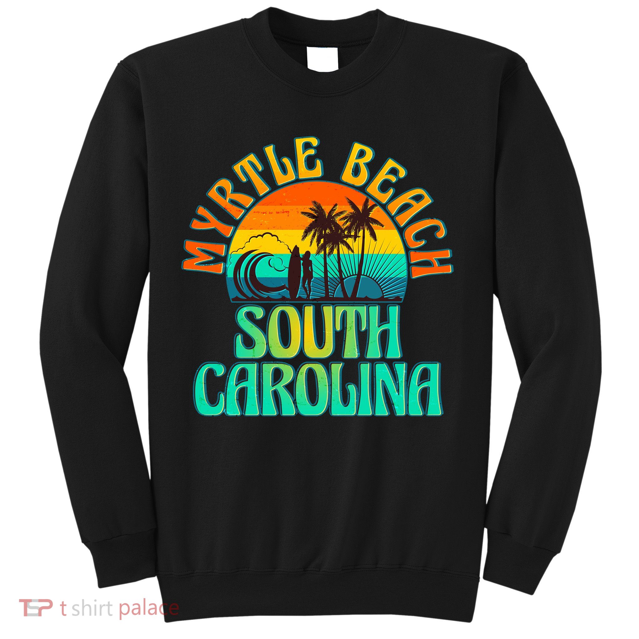 Retro Vintage Myrtle Beach South Carolina Sweatshirt