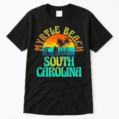 Retro Vintage Myrtle Beach South Carolina Tall T-Shirt