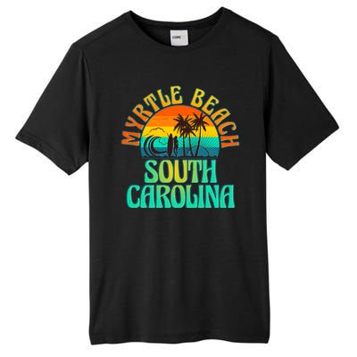 Retro Vintage Myrtle Beach South Carolina Tall Fusion ChromaSoft Performance T-Shirt