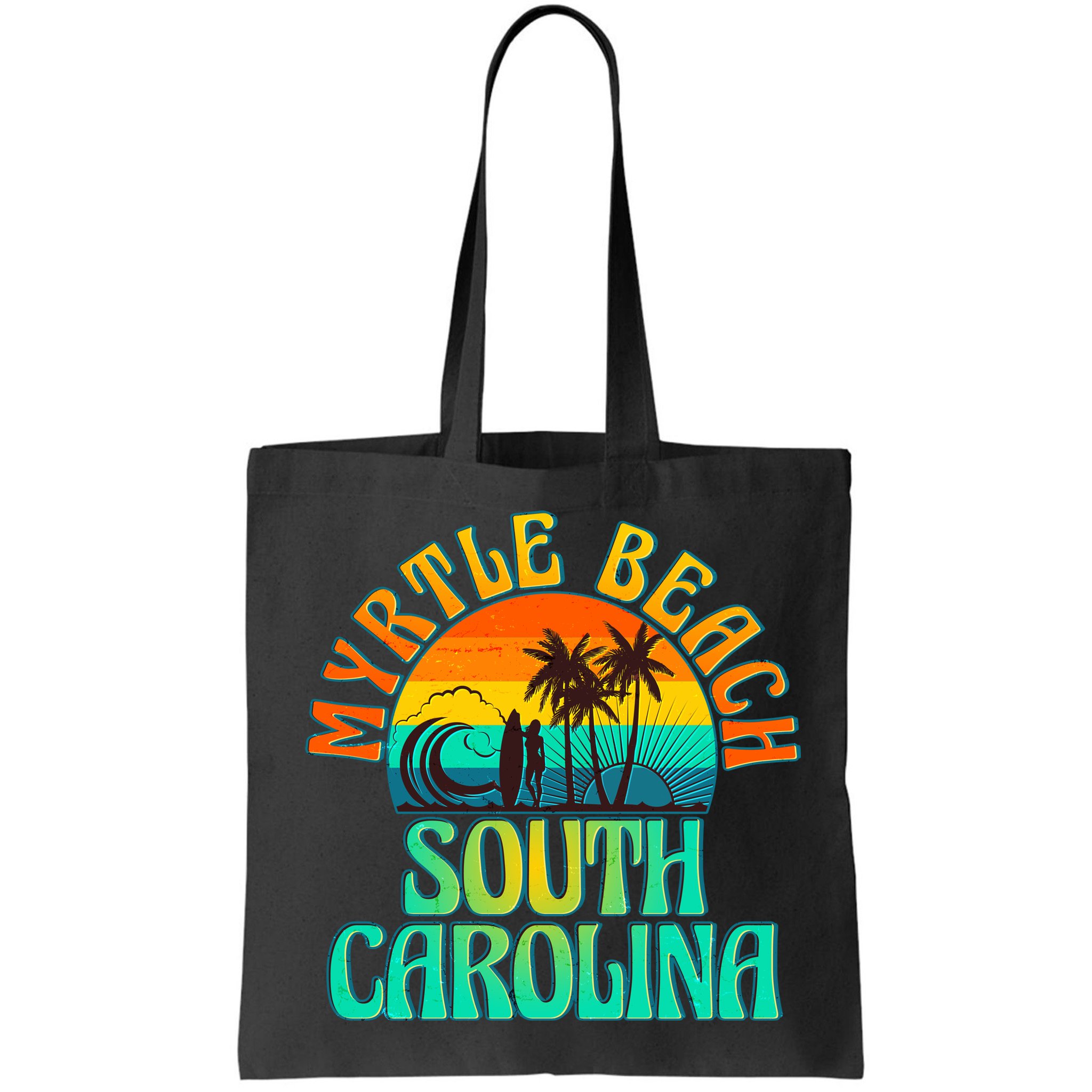 Retro Vintage Myrtle Beach South Carolina Bag
