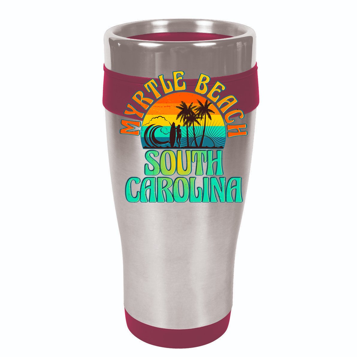 Retro Vintage Myrtle Beach South Carolina Toddler Fine Jersey T-Shirt
