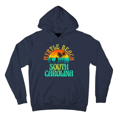 Retro Vintage Myrtle Beach South Carolina Hoodie