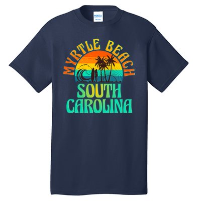 Retro Vintage Myrtle Beach South Carolina Tall T-Shirt