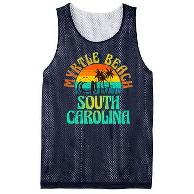 Retro Vintage Myrtle Beach South Carolina Mesh Reversible Basketball Jersey Tank