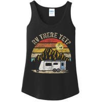 Retro Vintage Mountains Camping RV There Yet Ladies Essential Tank