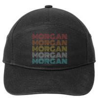 Retro Vintage Morgan 7-Panel Snapback Hat