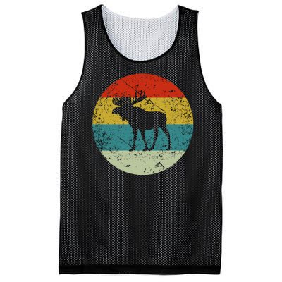 Retro Vintage Moose Mesh Reversible Basketball Jersey Tank