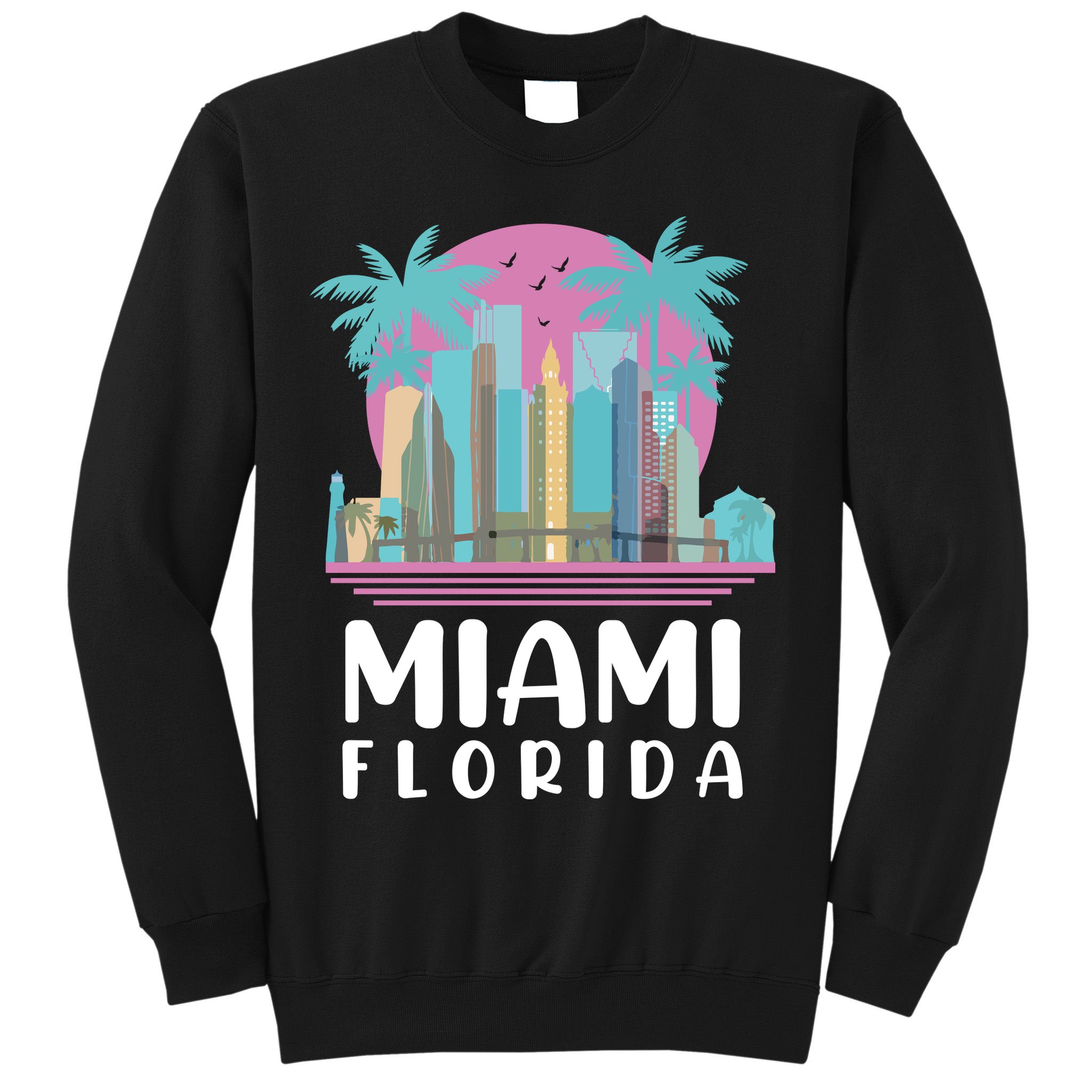 Retro Vintage Miami Florida Sweatshirt