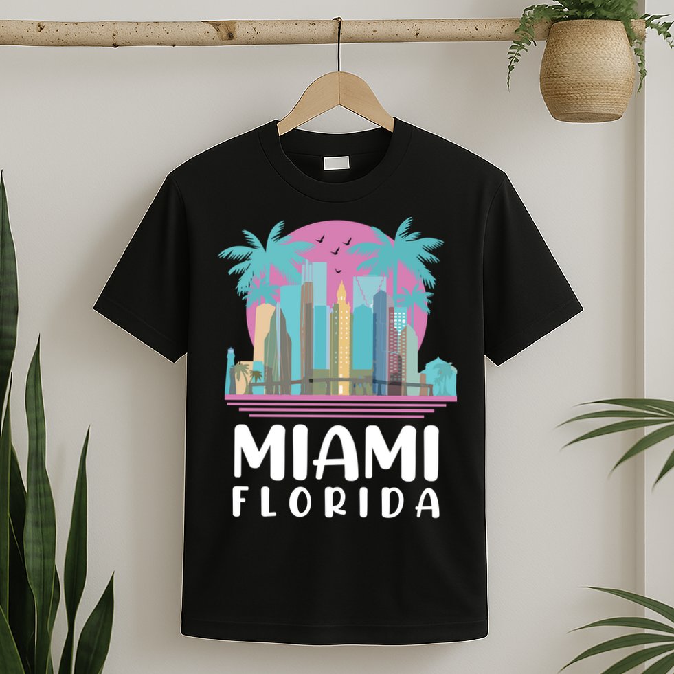 Retro Vintage Miami Florida T-Shirt