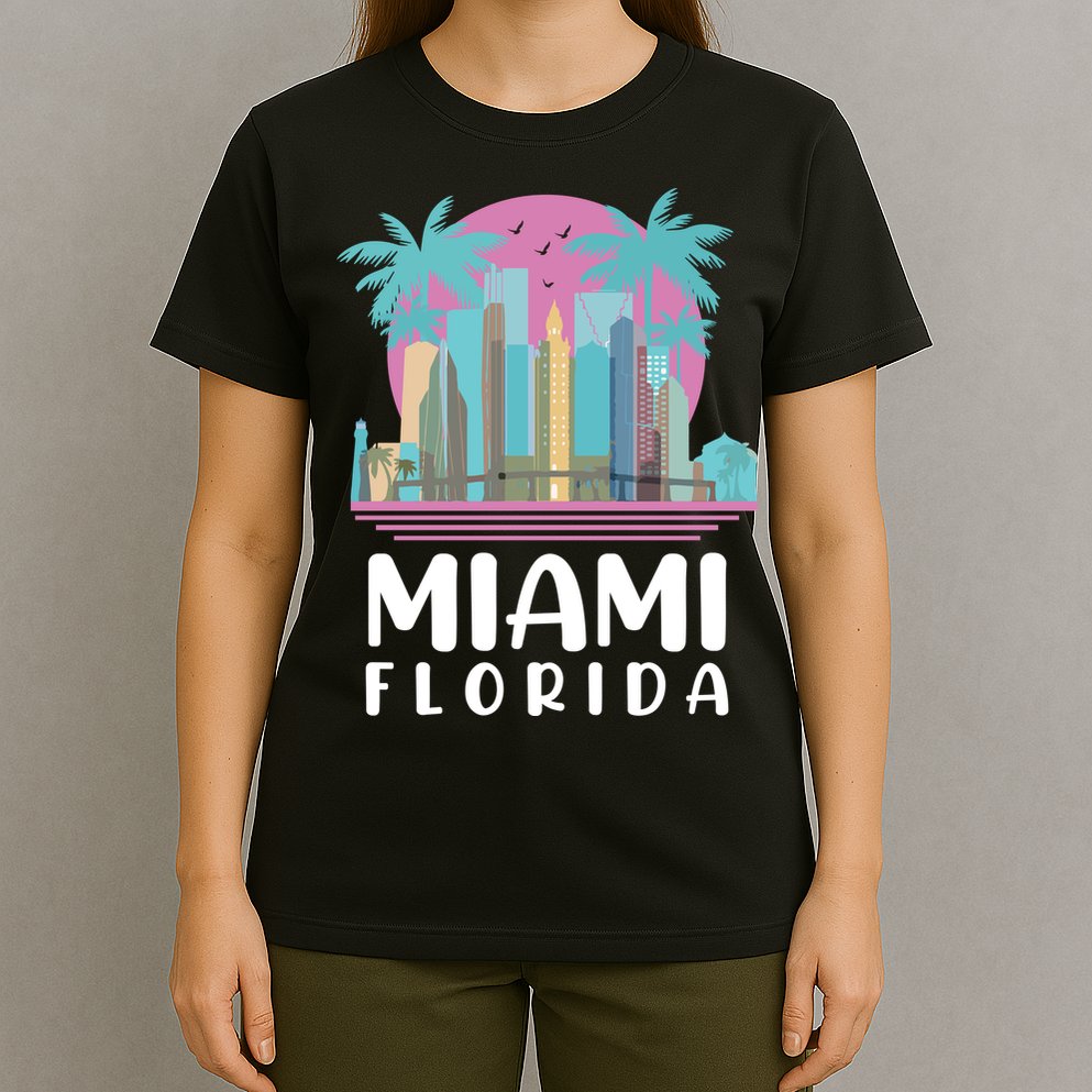 Retro Vintage Miami Florida T-Shirt