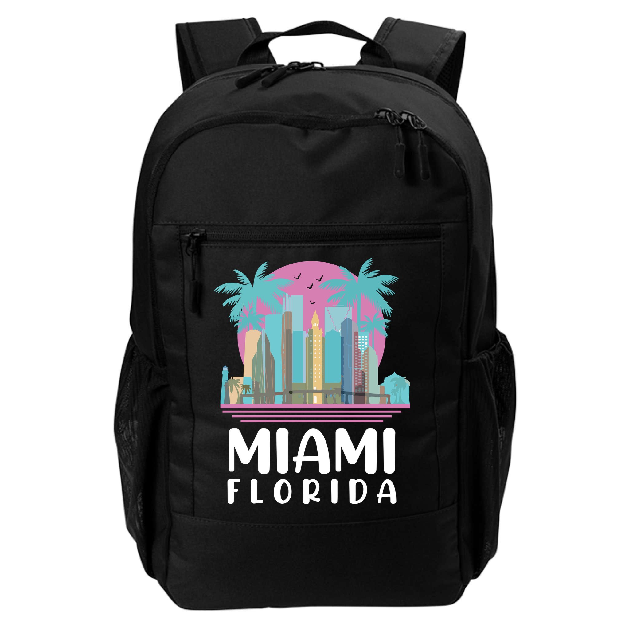 Retro Vintage Miami Florida Backpack