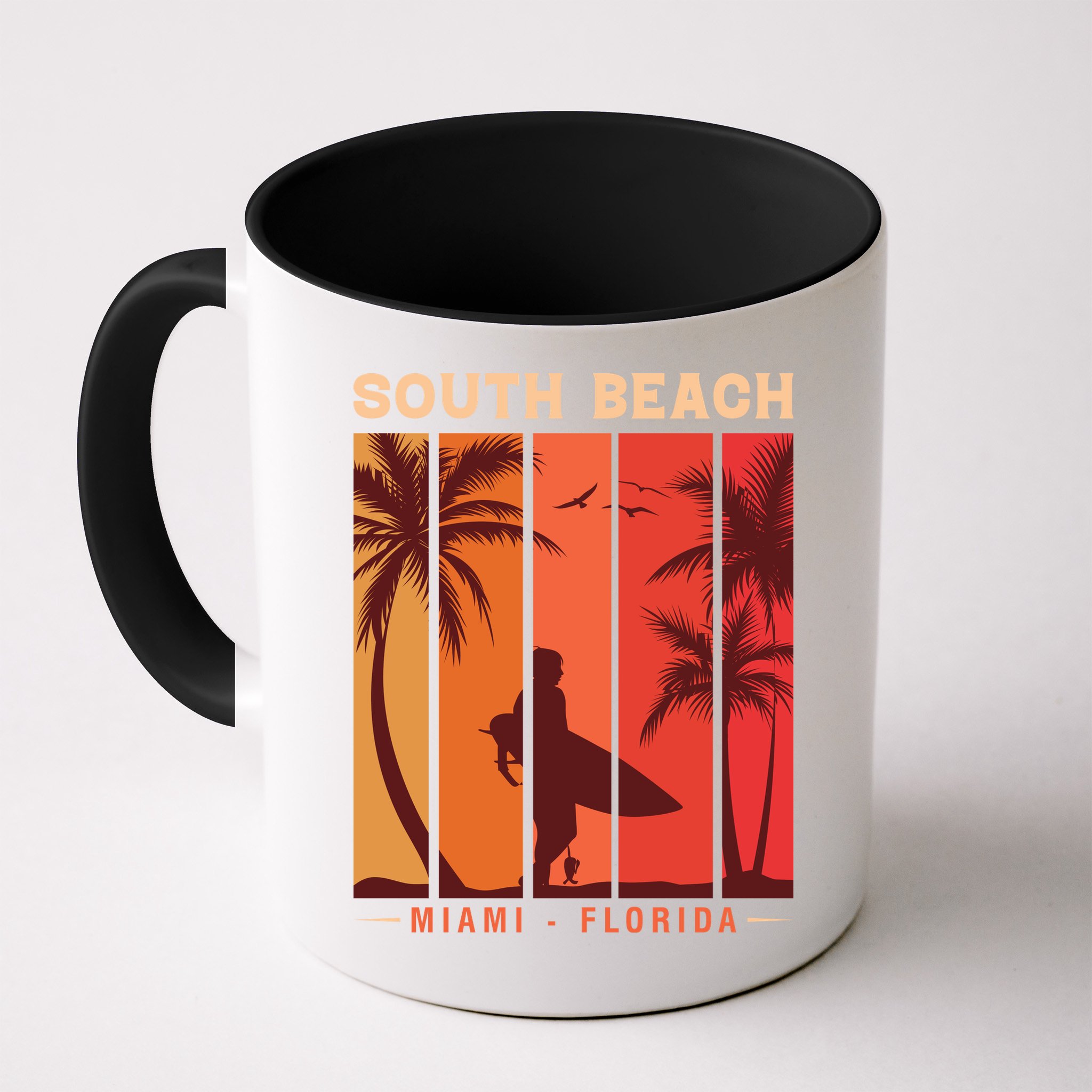 Retro Vintage Miami Florida South Beach Mug
