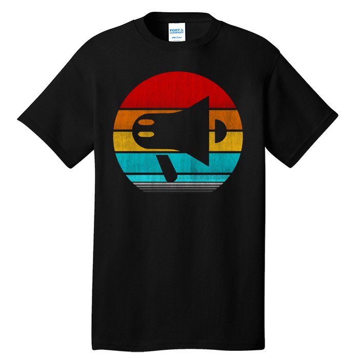 Retro Vintage Megaphone Tall T-Shirt