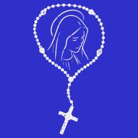 Rosary Virgin Mary God Jesus Faith Religious Catholic Gift Tank Top