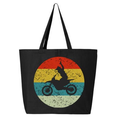 Retro Vintage Motorbike 25L Jumbo Tote