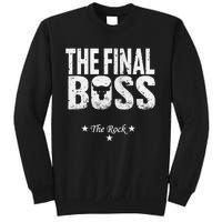 Rock Vintage Music Boss Final White Sweatshirt