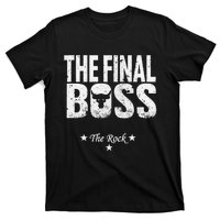 Rock Vintage Music Boss Final White T-Shirt