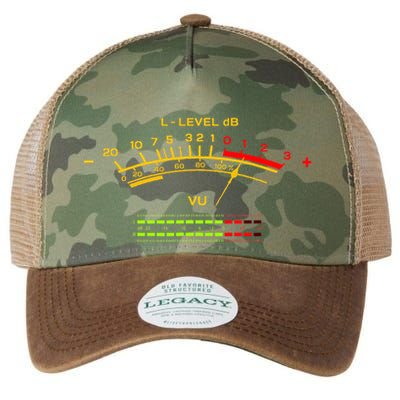 Retro Vu Meter Vintage Hifi Audio Stereo Music Sound Legacy Tie Dye Trucker Hat