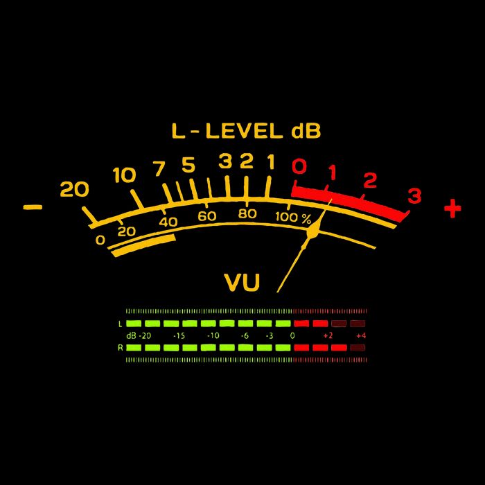 Retro Vu Meter Vintage Hifi Audio Stereo Music Sound Womens Tank Top