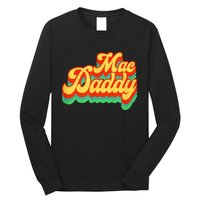 Retro Vintage Mac Daddy Funk Disco Party Long Sleeve Shirt