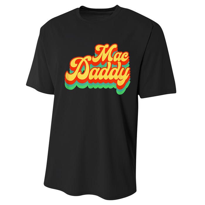 Retro Vintage Mac Daddy Funk Disco Party Performance Sprint T-Shirt