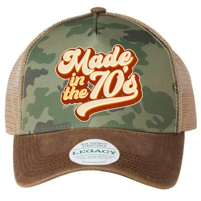 Retro Vintage Maded In The 70s 1970s Legacy Tie Dye Trucker Hat