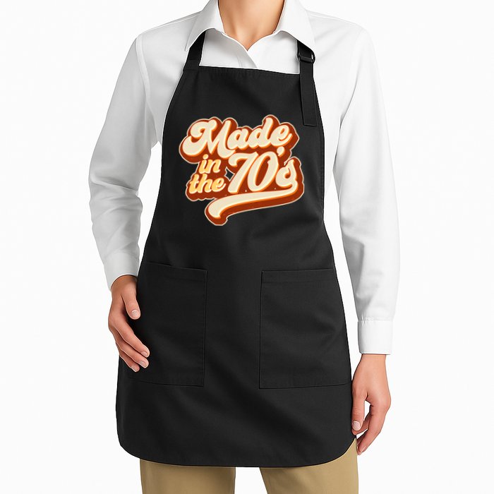 Retro Vintage Maded In The 70s 1970s Apron