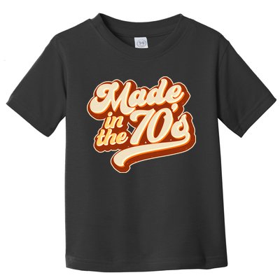 Retro Vintage Maded In The 70s 1970s Toddler T-Shirt