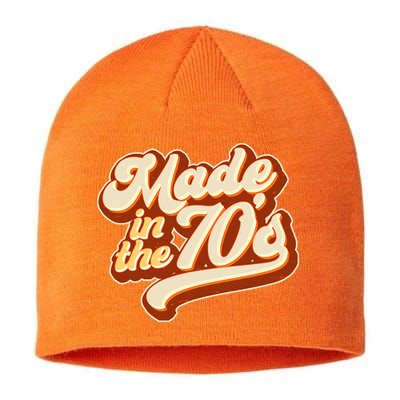 Retro Vintage Maded In The 70s 1970s Sustainable Beanie