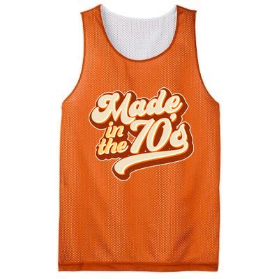 Retro Vintage Maded In The 70s 1970s Mesh Reversible Basketball Jersey Tank