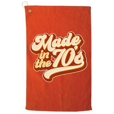 Retro Vintage Maded In The 70s 1970s Golf Towel