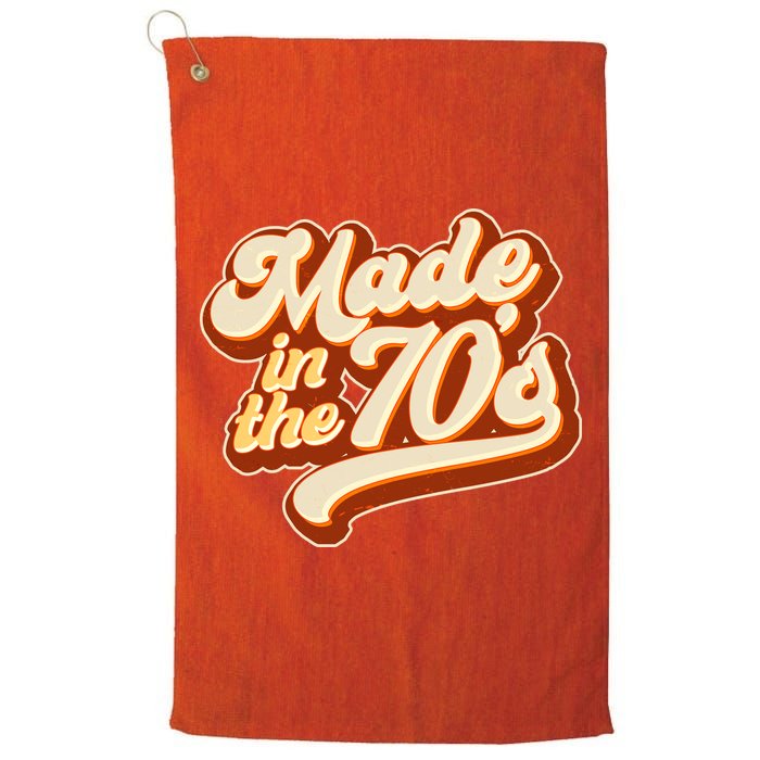 Retro Vintage Maded In The 70s 1970s Golf Towel
